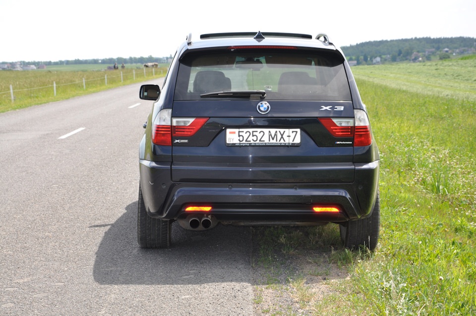 Протекает задняя дверь bmw x3