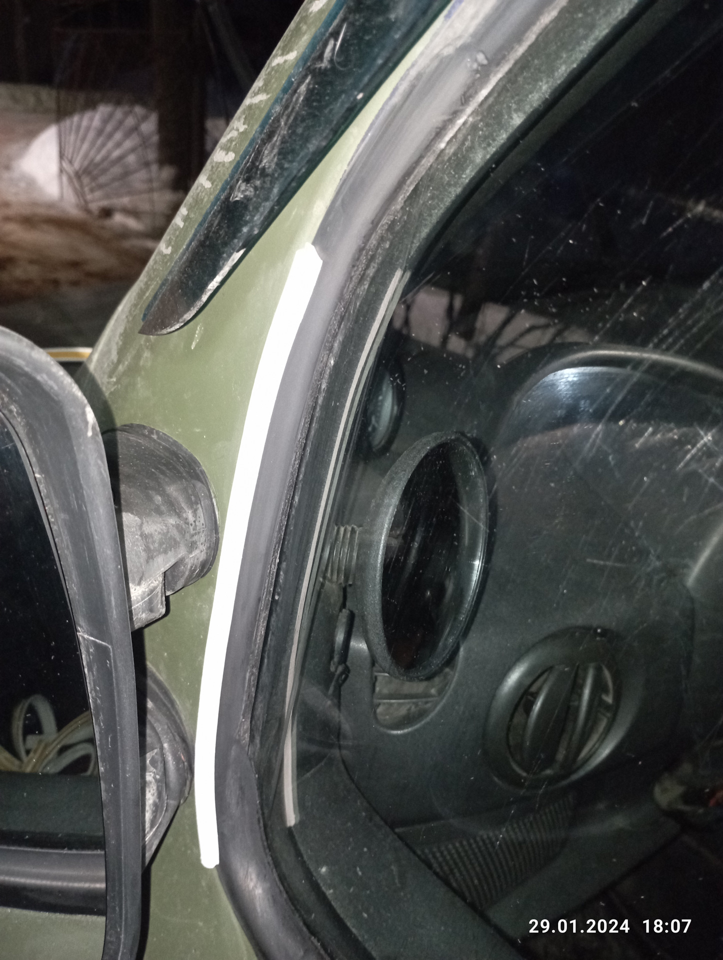 Грязные стекла. — FIAT Doblo (1G), 1,3 л, 2007 года | своими руками ...