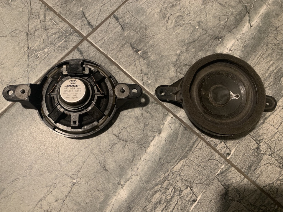 Замена стоковых динамиков на BOSE — Часть 2 — Audi A6 (C7), 2,8 л, 2014 ...