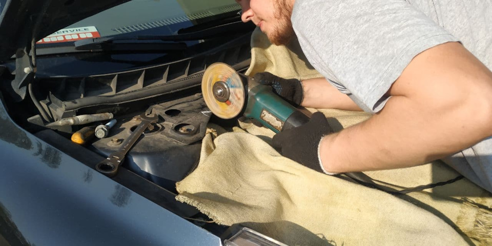 Режем — Nissan Teana (J32)