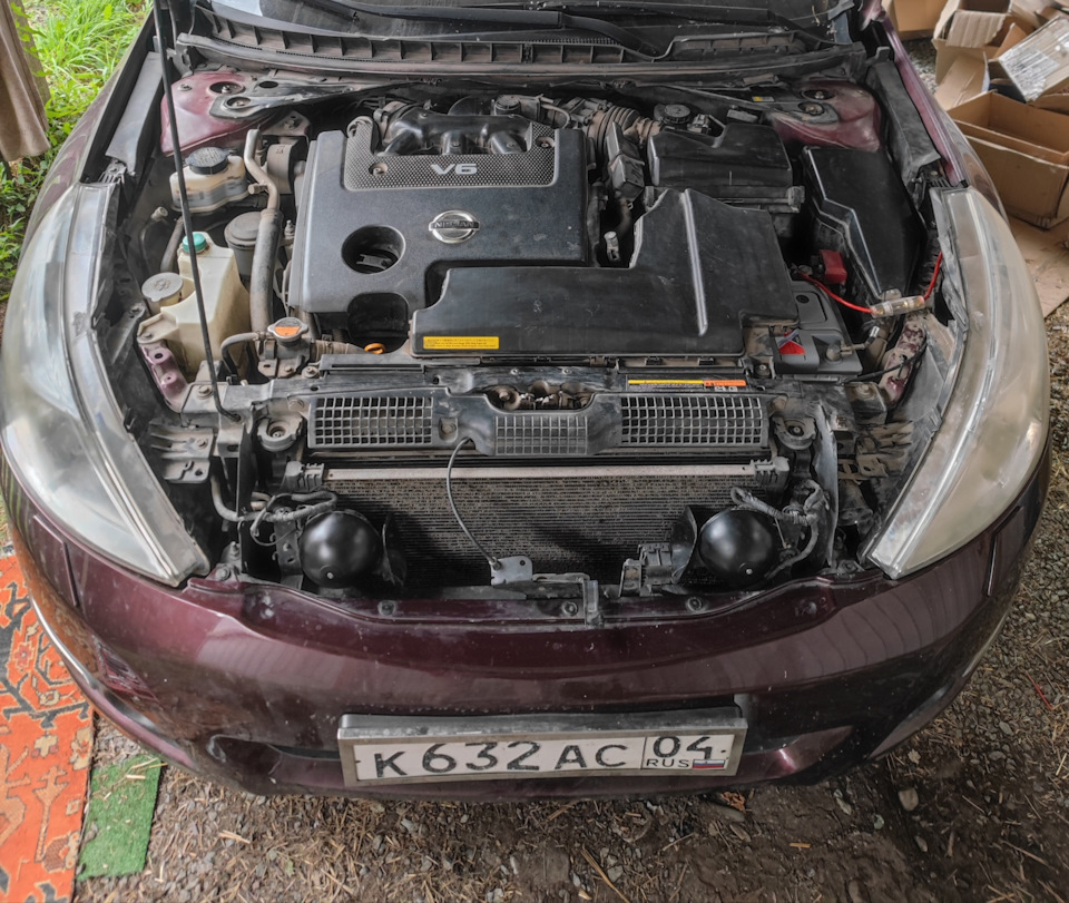 Полировка фар, лампочки, диодные туманки, мелочи — Nissan Teana (J32 ...