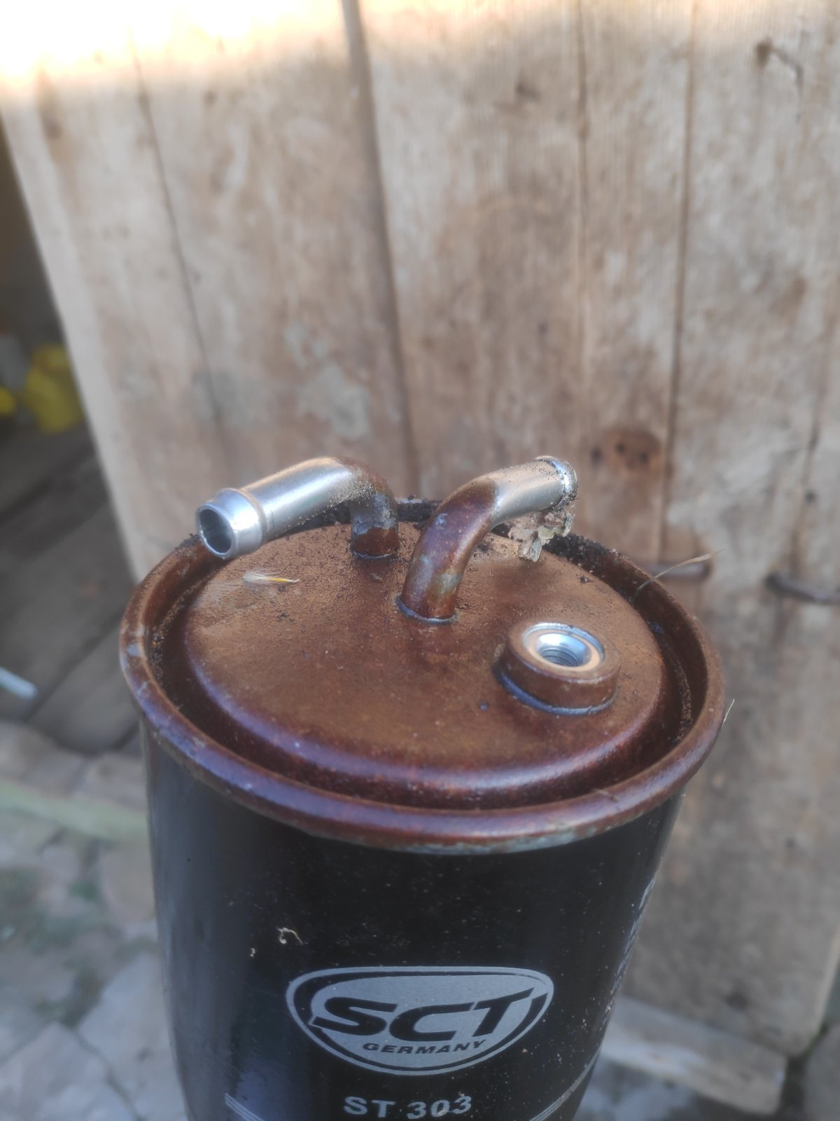 Поставил правильный топливный фильтр — Volkswagen Transporter T4, 2,4 л ...