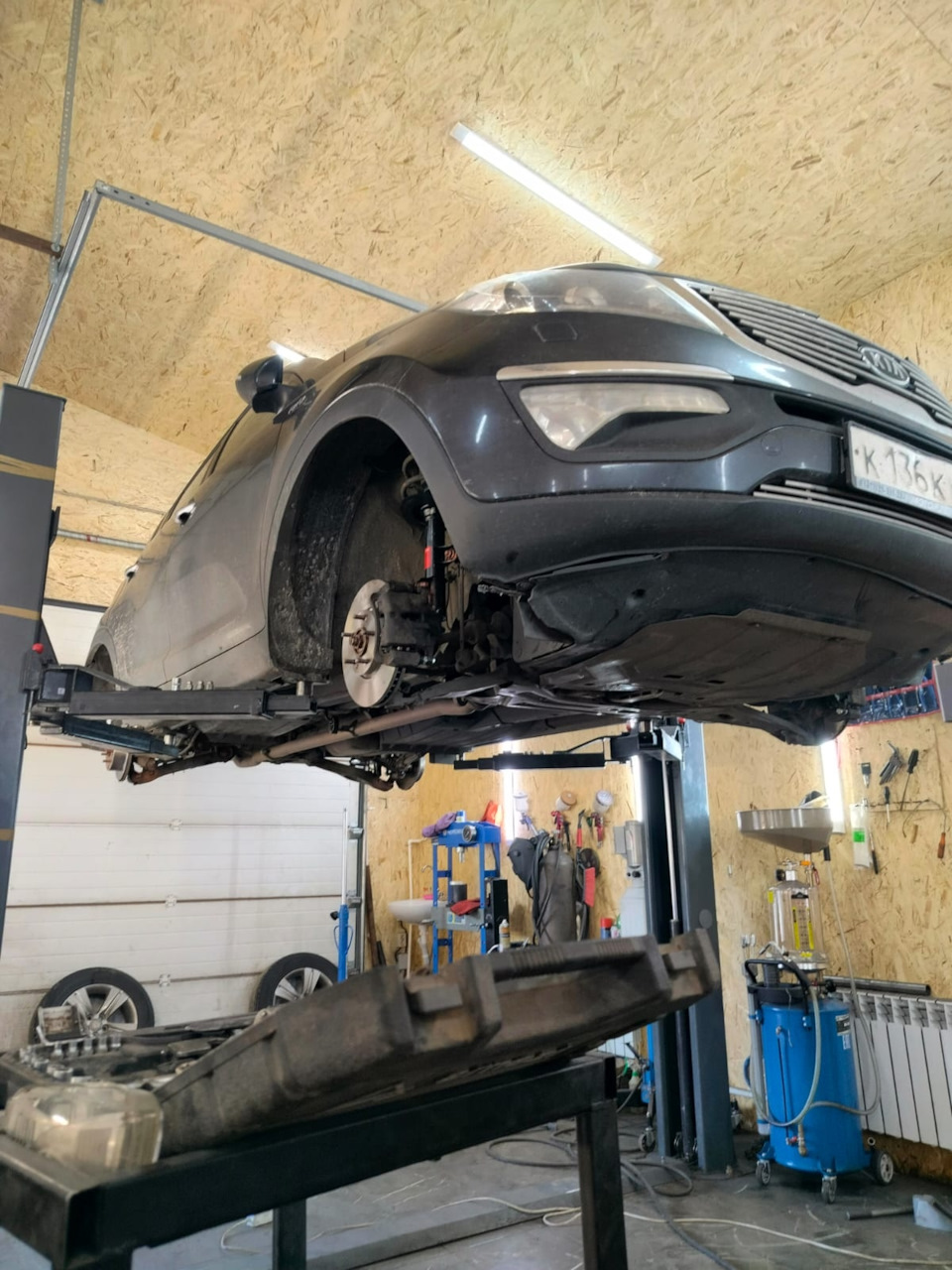 Большой ремонт — KIA Sportage (3G), 2 л, 2011 года | плановое ТО | DRIVE2