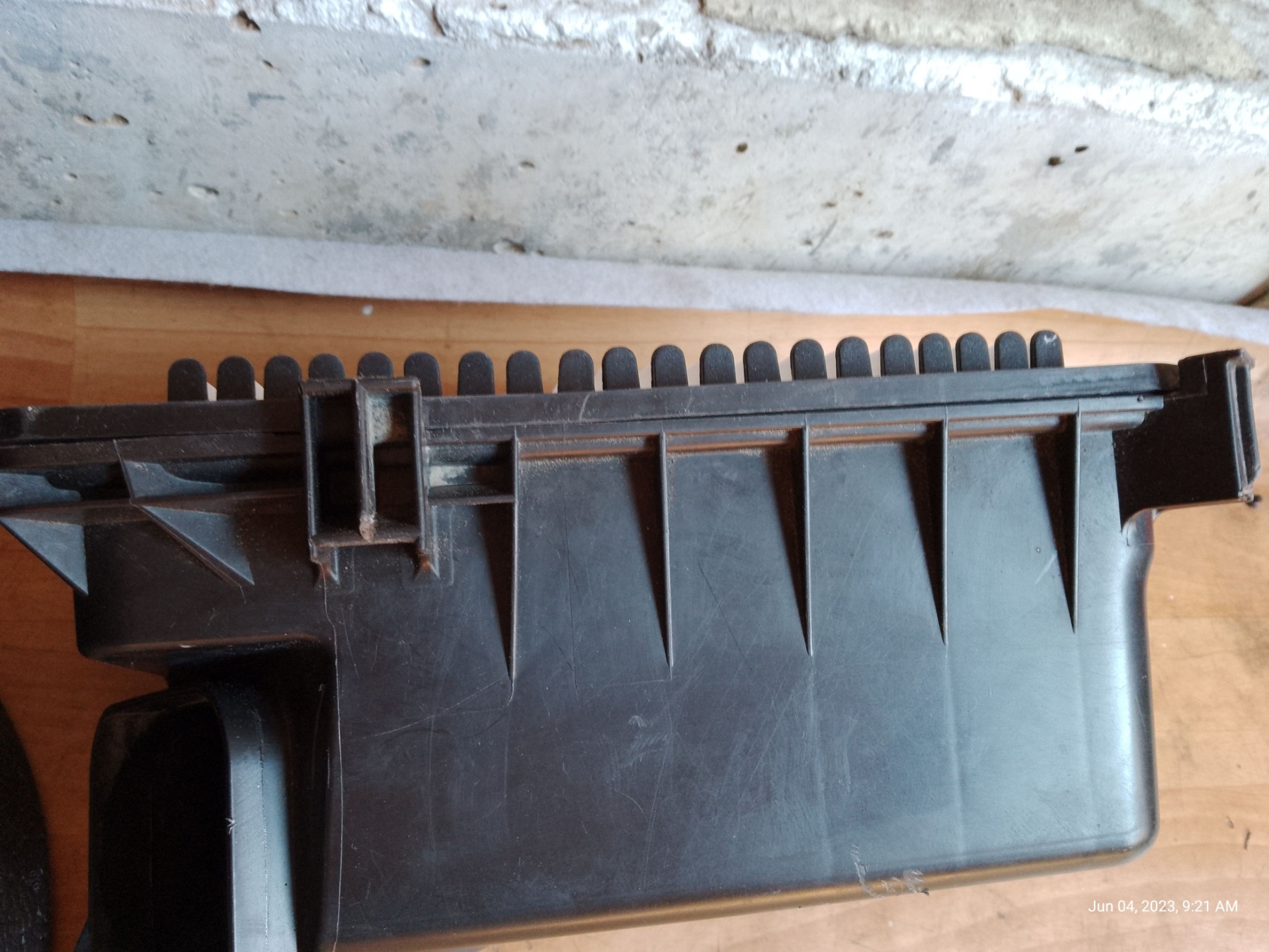 Замена воздушного фильтра двигателя. — Mitsubishi ASX, 1,6 л, 2013 года ...