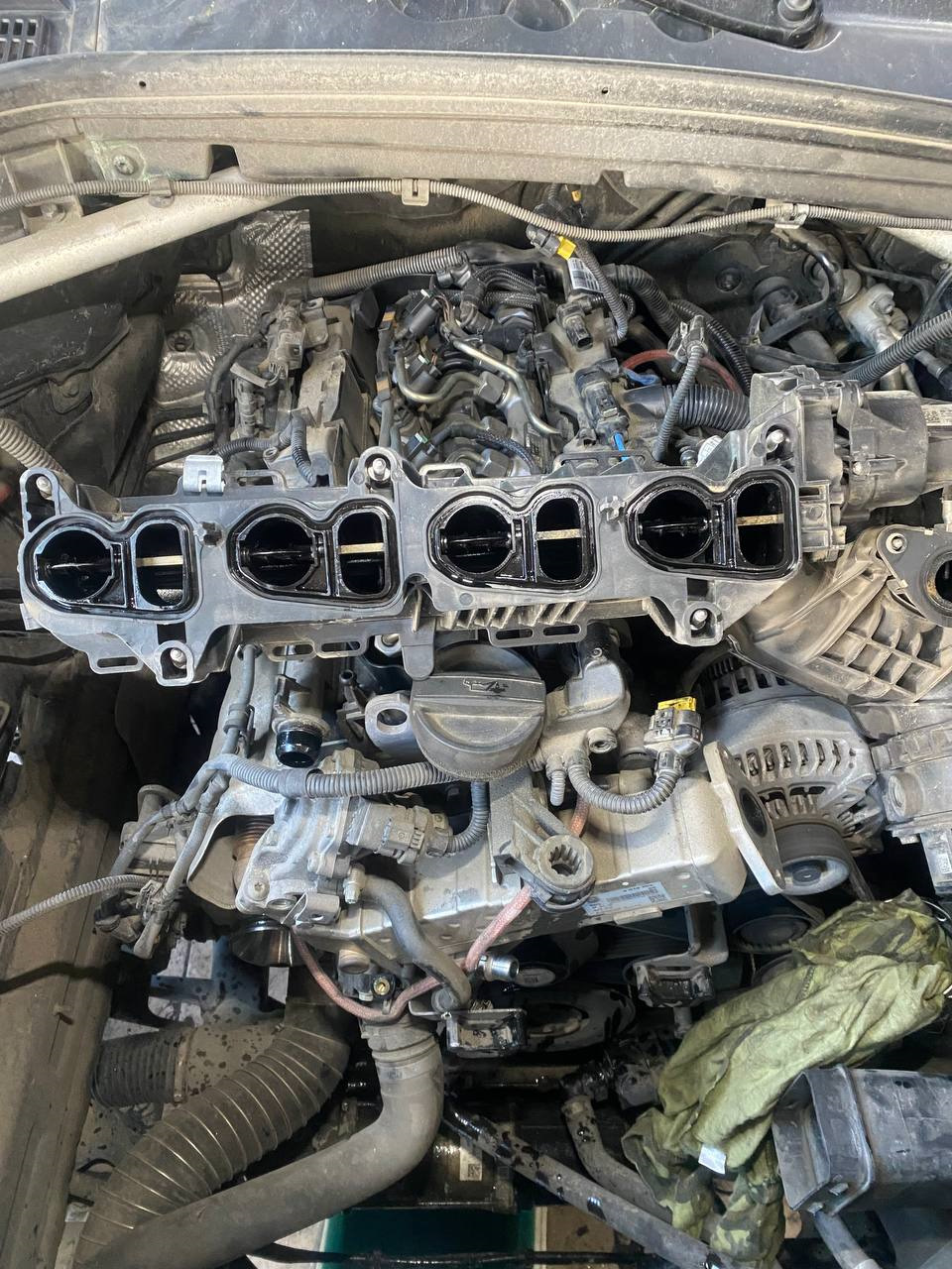 Плановое обслуживание дизельных двигателей BMW. Чистка впускного ...