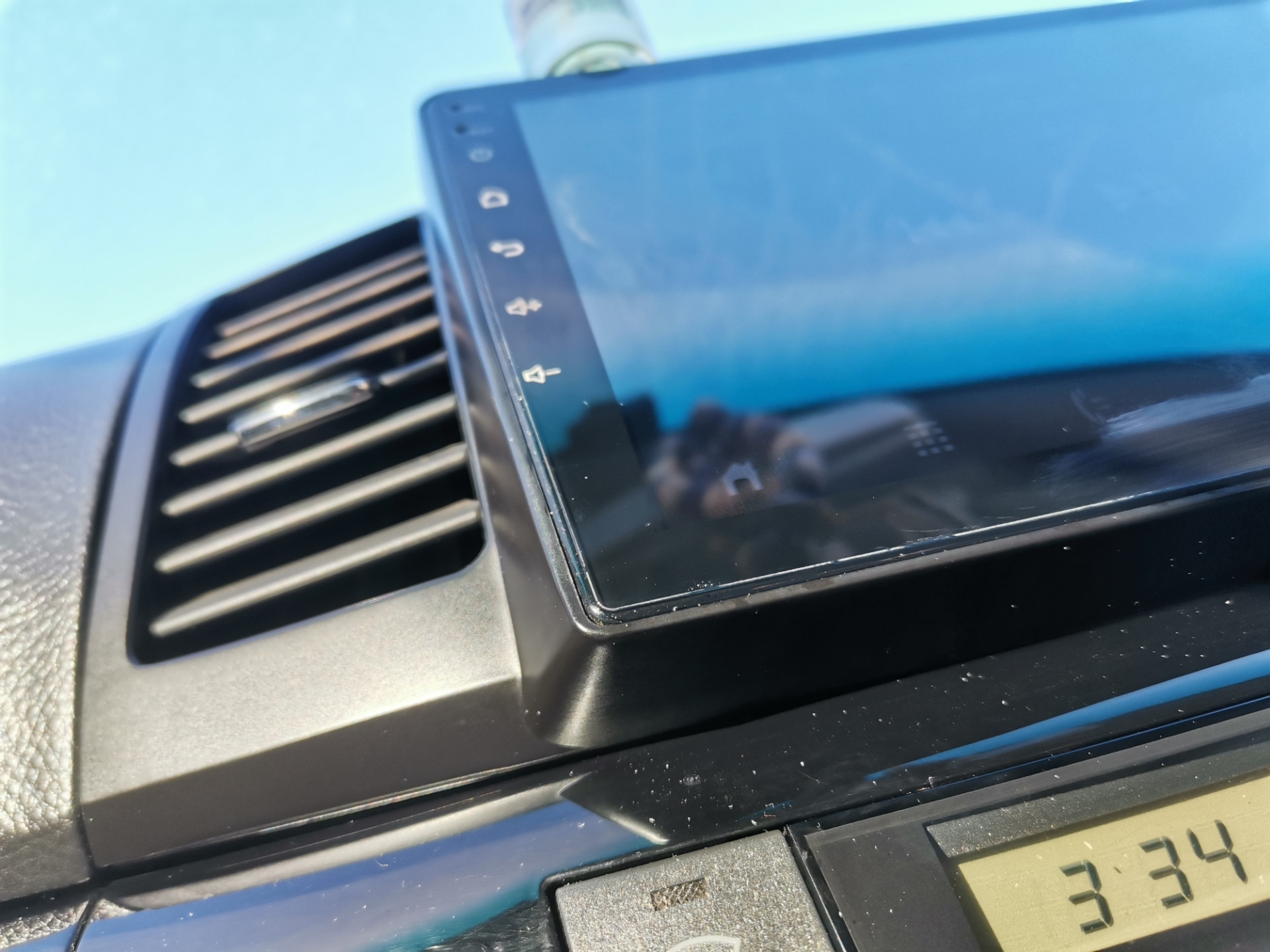 Защитное стекло на магнитолу Android — Toyota Allion (T240), 1,5 л ...