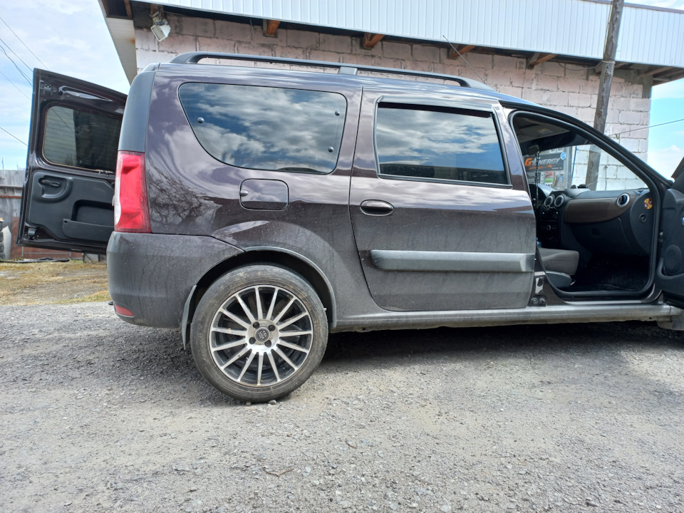 Диски R16 на LARGUS — Lada Ларгус, 1,6 л, 2015 года | колёсные диски ...