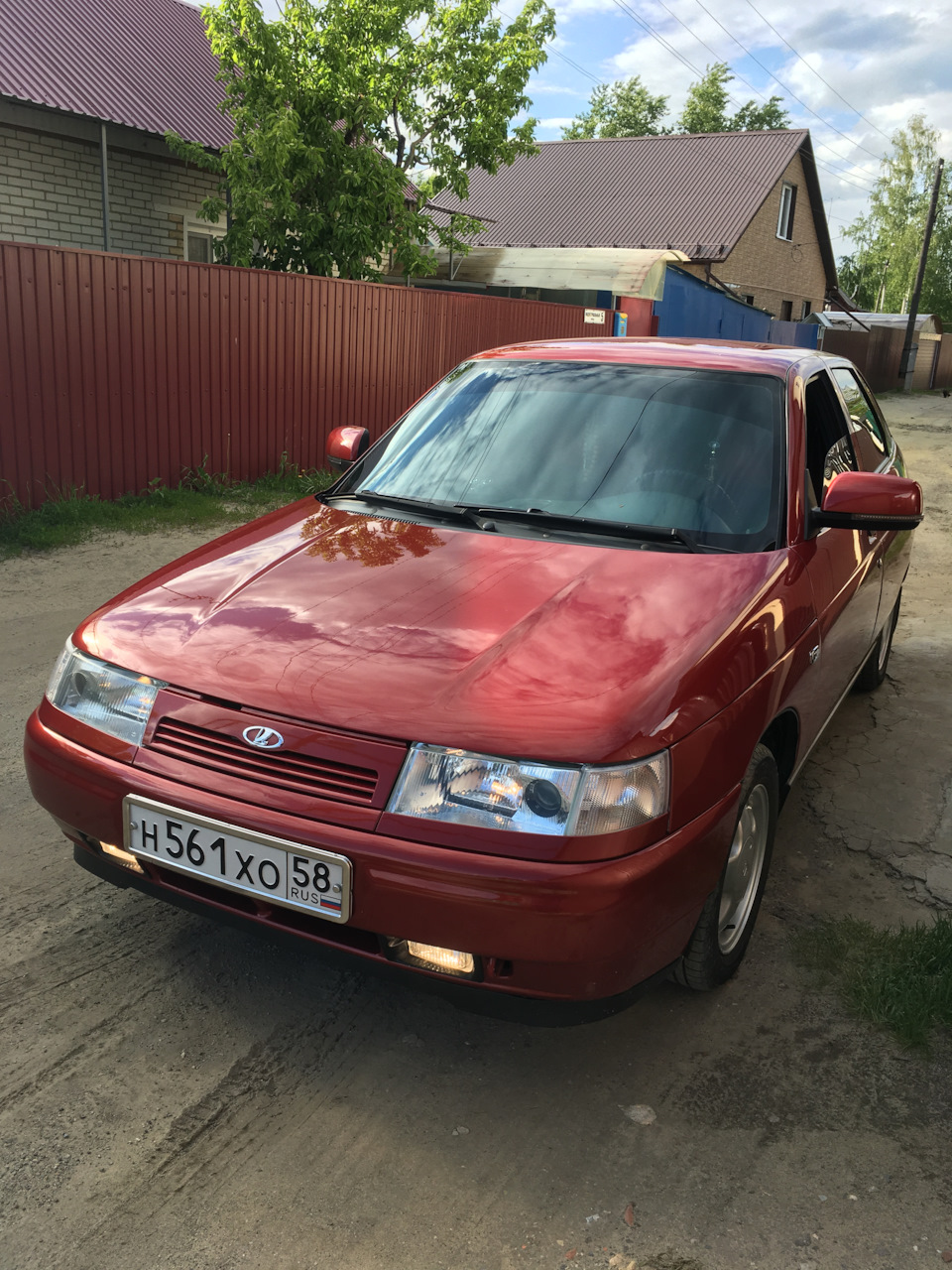 Тонировка Лобового Стекла + Полоска, Дубль Два — Lada 21124, 1,6 л, 2007  года | аксессуары | DRIVE2