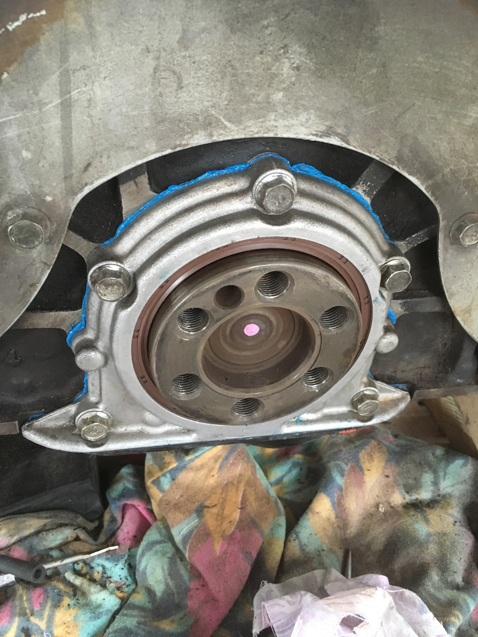 Крепление задних брызговиков от Калины — Lada 4x4 3D, 1,7 л, 2019 года ...