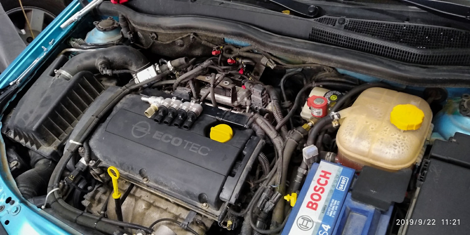 ГБО BRC ремонт по гарантии — Opel Astra H GTC, 1,8 л, 2010 года | визит ...