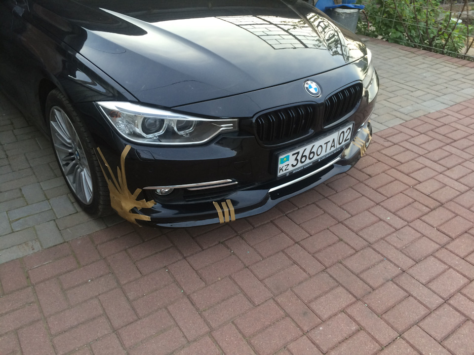 AC Schnitzer — губа на передний бампер — BMW 3 series (F30), 3 л., 2011 ...