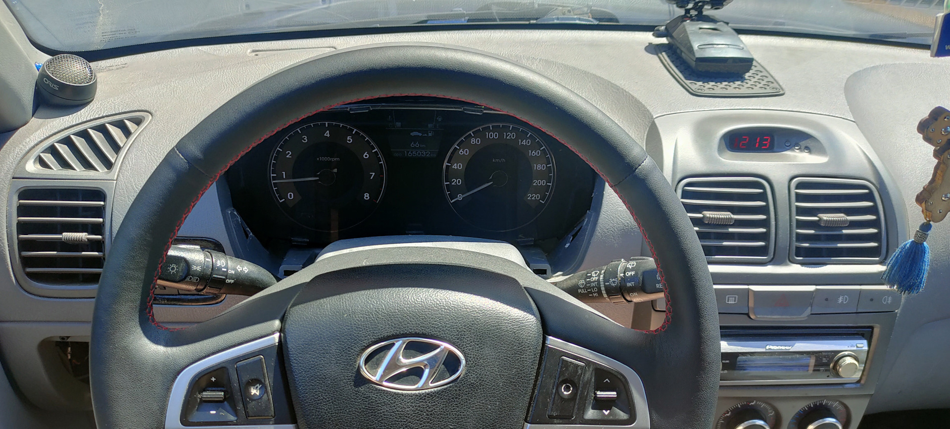 Панель приборов от Хендай Solaris в Акцент часть 3. — Hyundai Accent ...