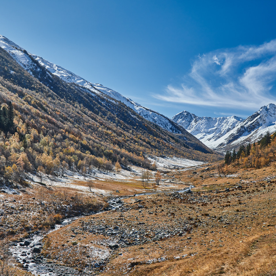 Осенний Архыз. Часть 5. Озеро Семицветное (трек GPX). 