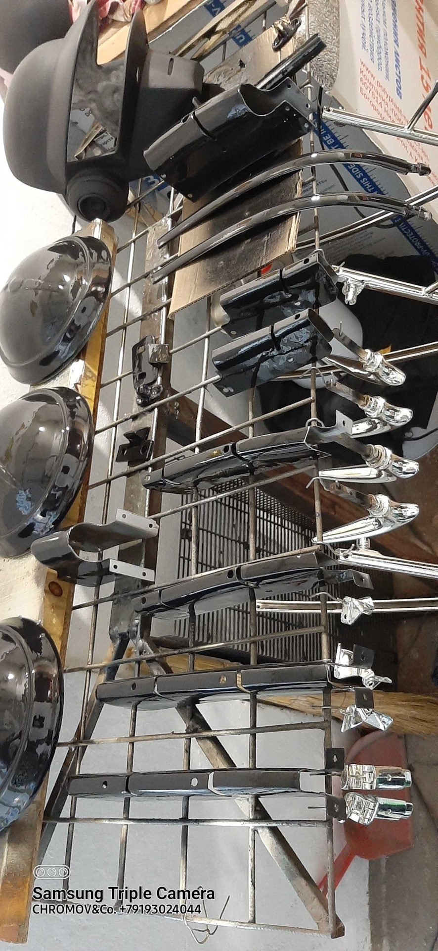 Восстановление хрома на раритетах, подготовка! — DRIVE2