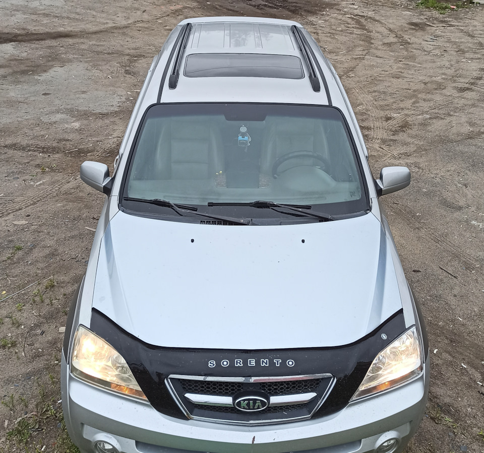 Рейлинги на крышу соренто 1 — KIA Sorento (1G), 2,5 л, 2002 года ...