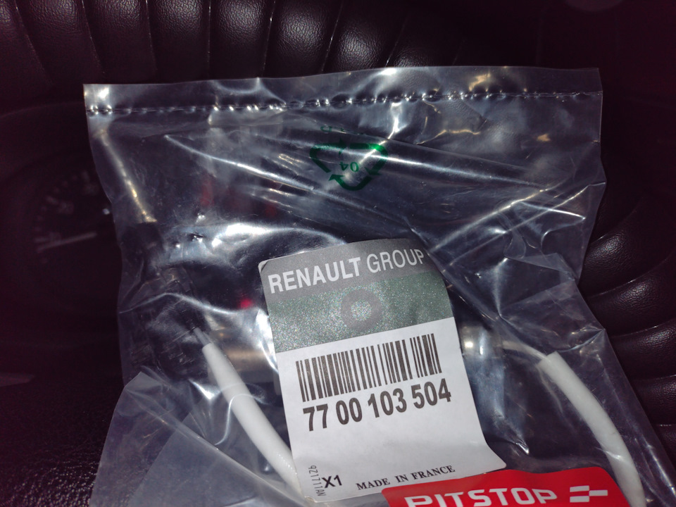 7700103504 Датчик кислорода (ЛЯМБДА ЗОНД) RENAULT | Запчасти на DRIVE2