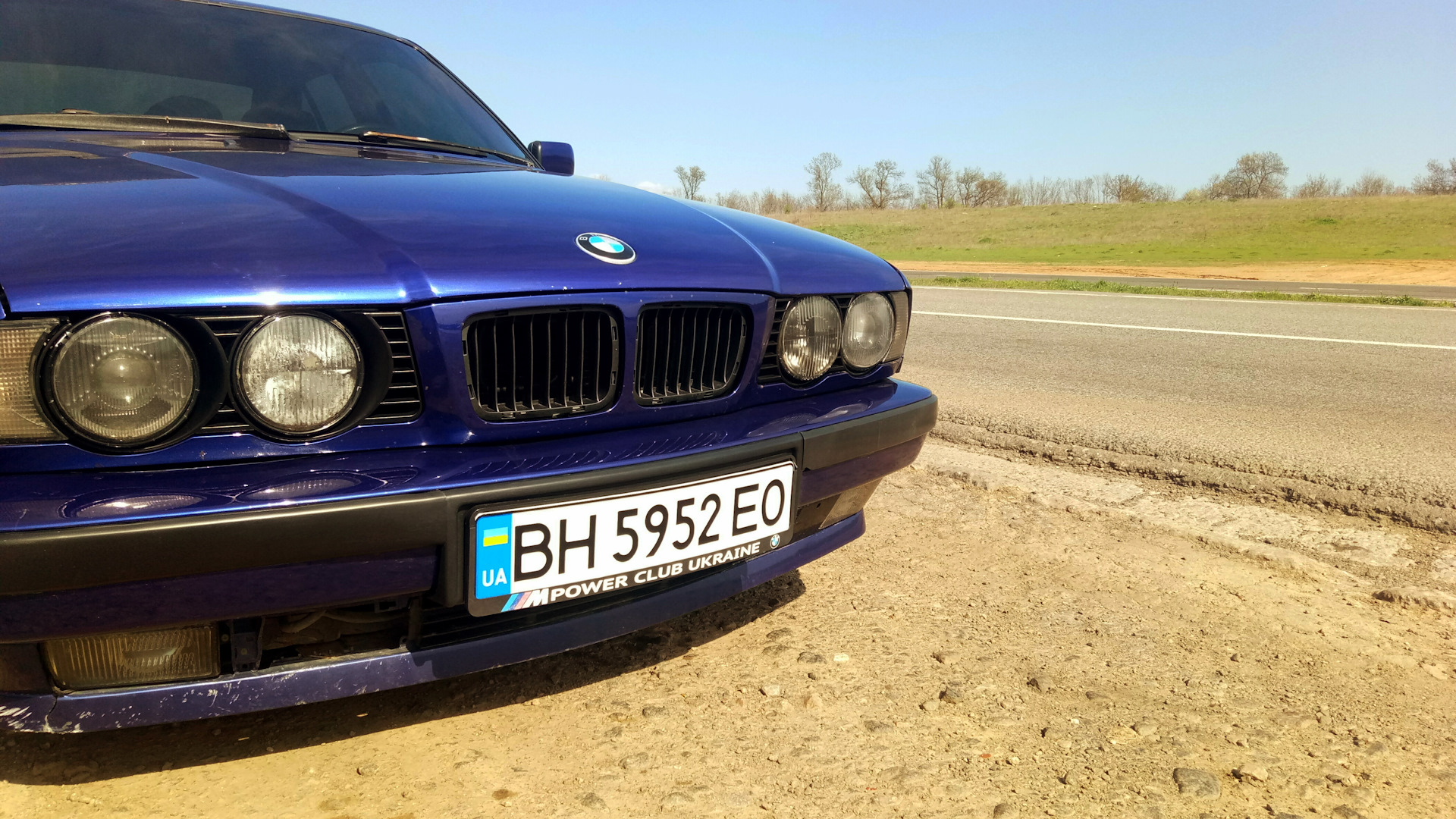 BMW 5 series (E34) 2.5 бензиновый 1989 | Nightsky blue на DRIVE2