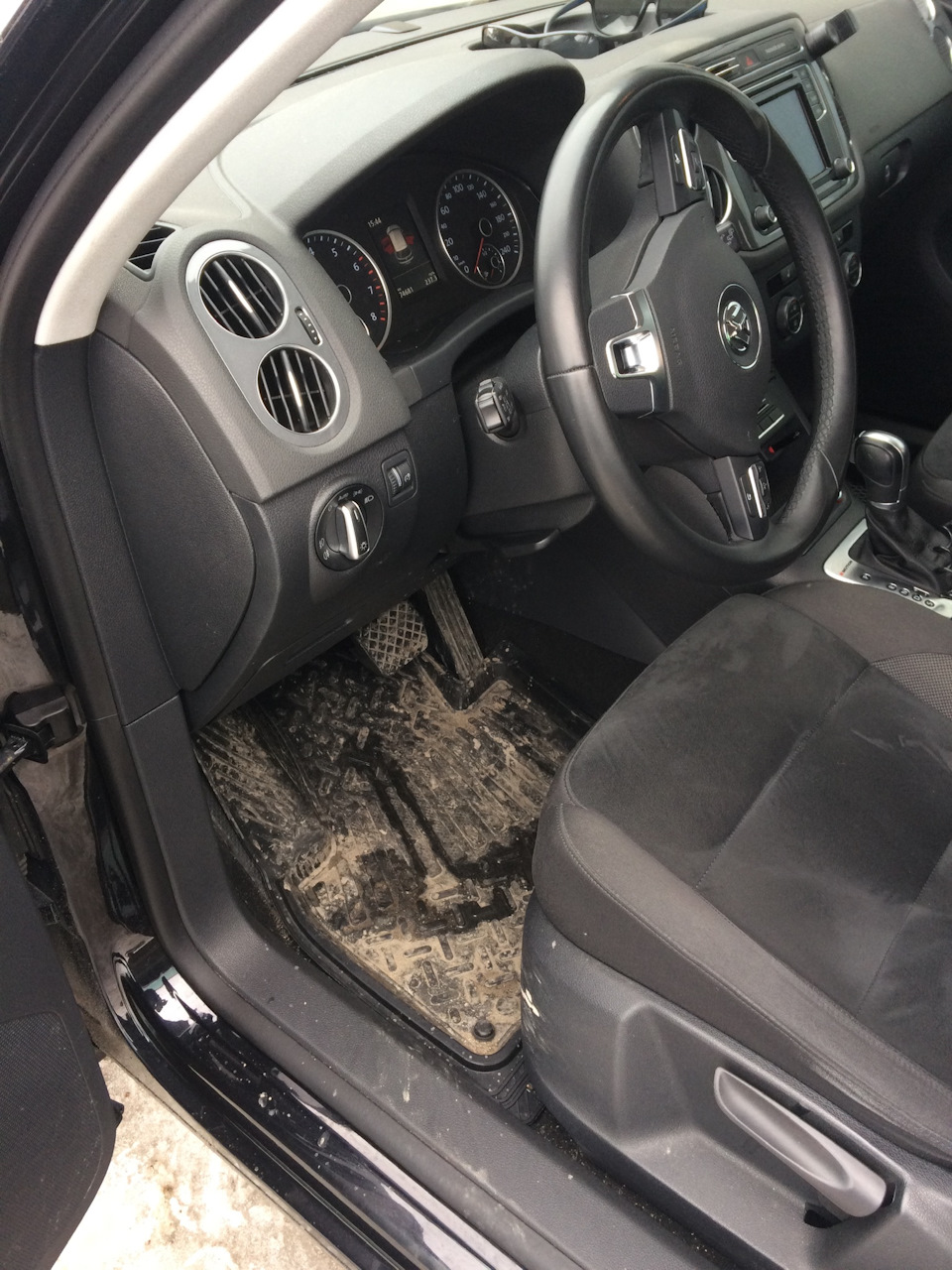 Коврики EVA — Volkswagen Tiguan (1G), 2 л, 2016 года | аксессуары | DRIVE2