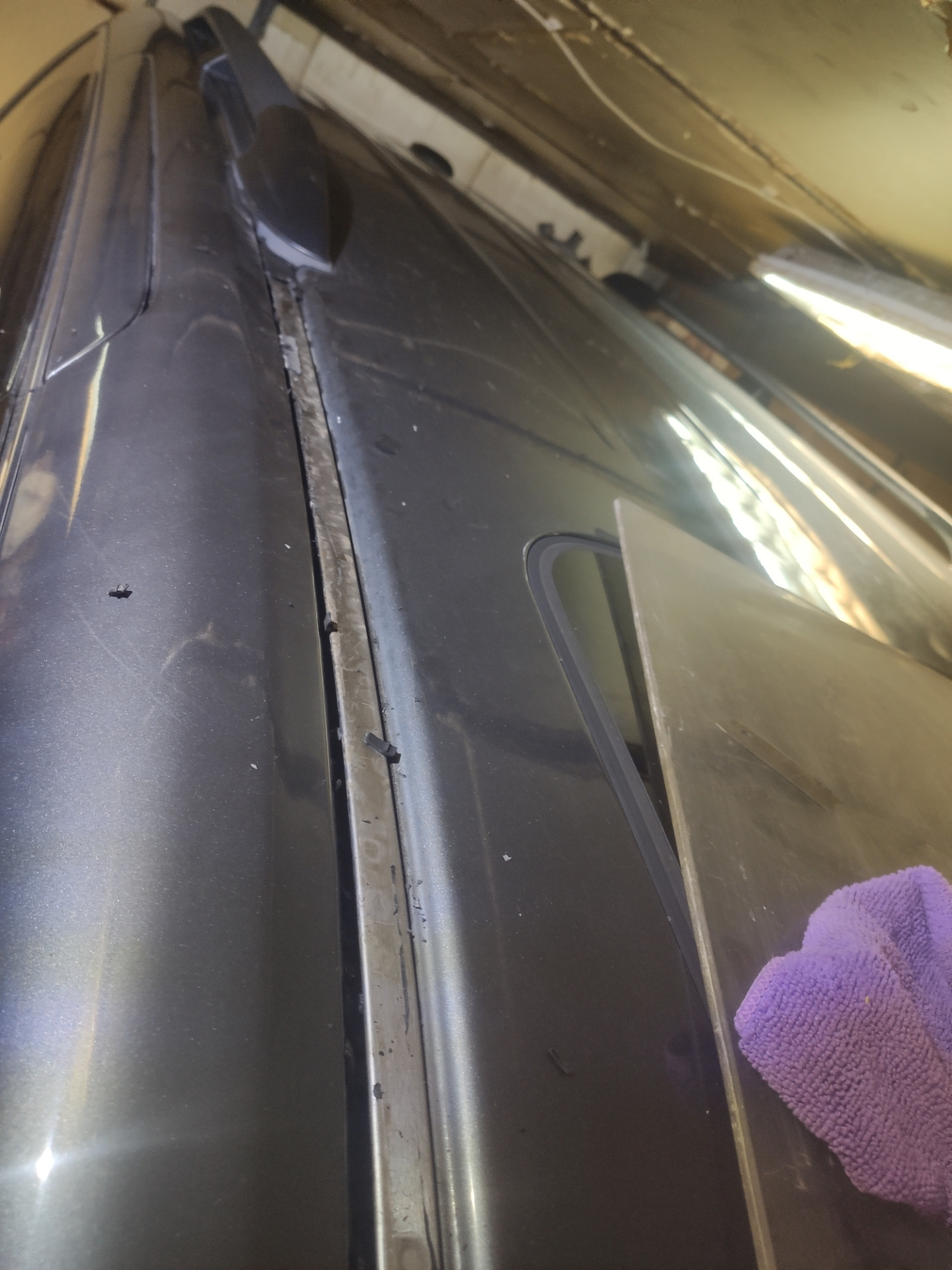 Ремонт молдингов крыши — Honda Odyssey (USA) (3G), 3,5 л, 2008 года ...