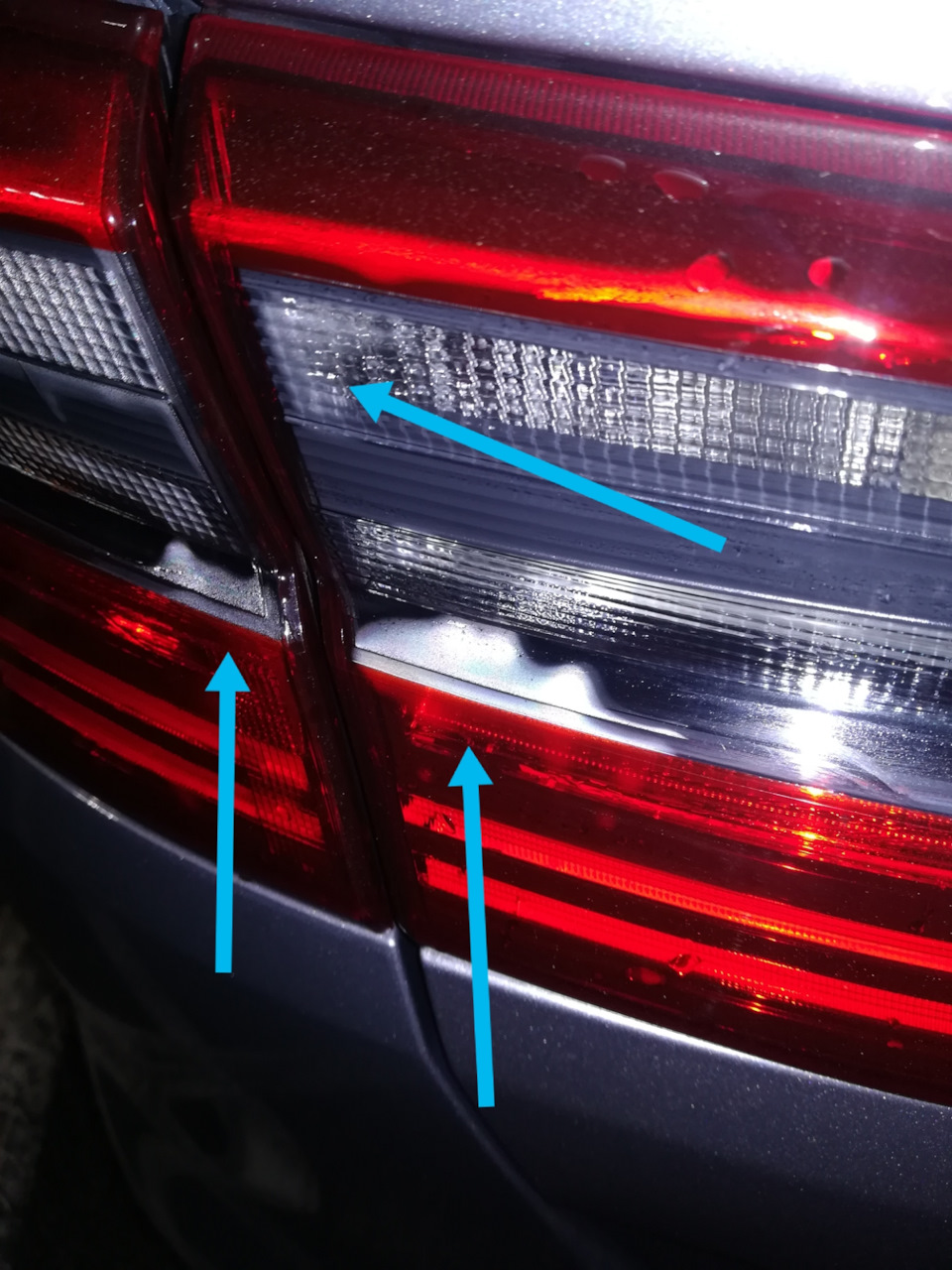 Потеют задние фонари — KIA Ceed (3G), 1,6 л, 2019 года | поломка | DRIVE2