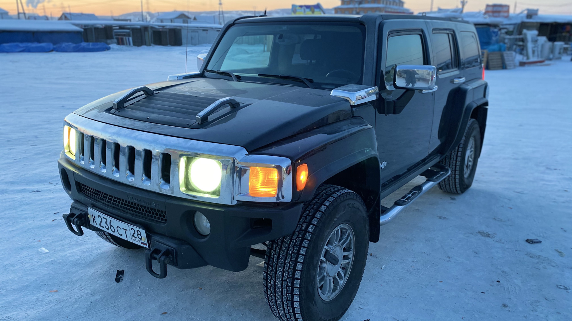 Hummer H3 3.5 бензиновый 2005 | Хам на Севере на DRIVE2