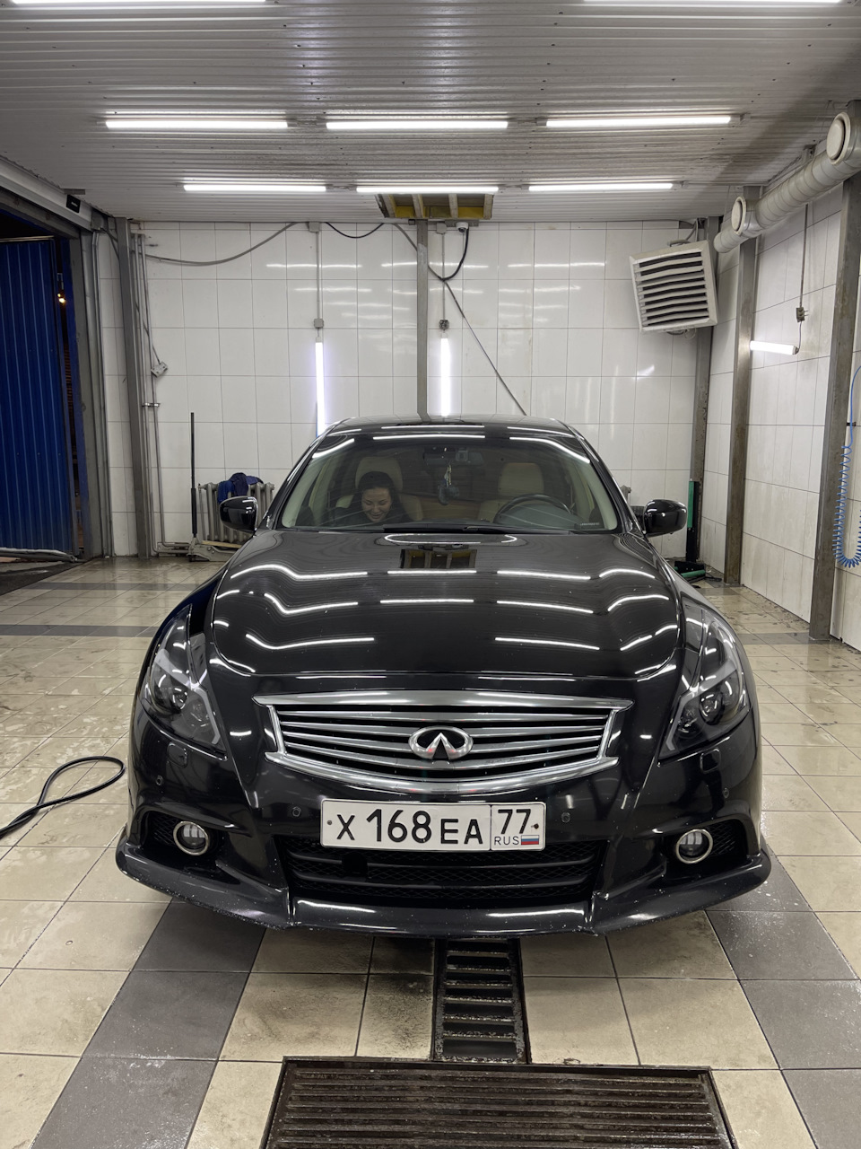 Фары + Акебоно + NBK тормозные диски — Infiniti G25, 2,5 л, 2013 года ...