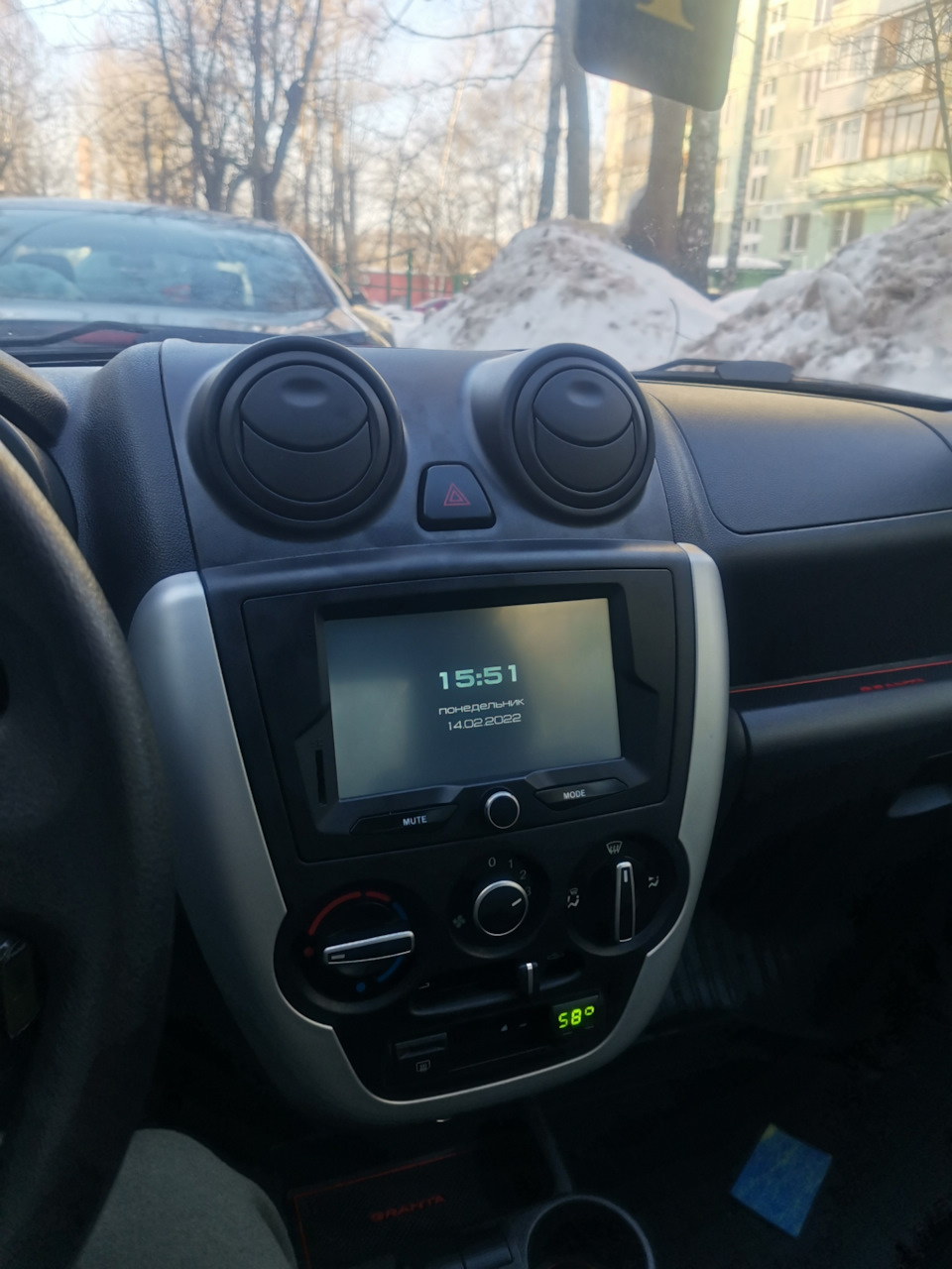 Мультимедиа ММС 2190 — Lada Гранта (1G), 1,6 л, 2013 года | стайлинг ...