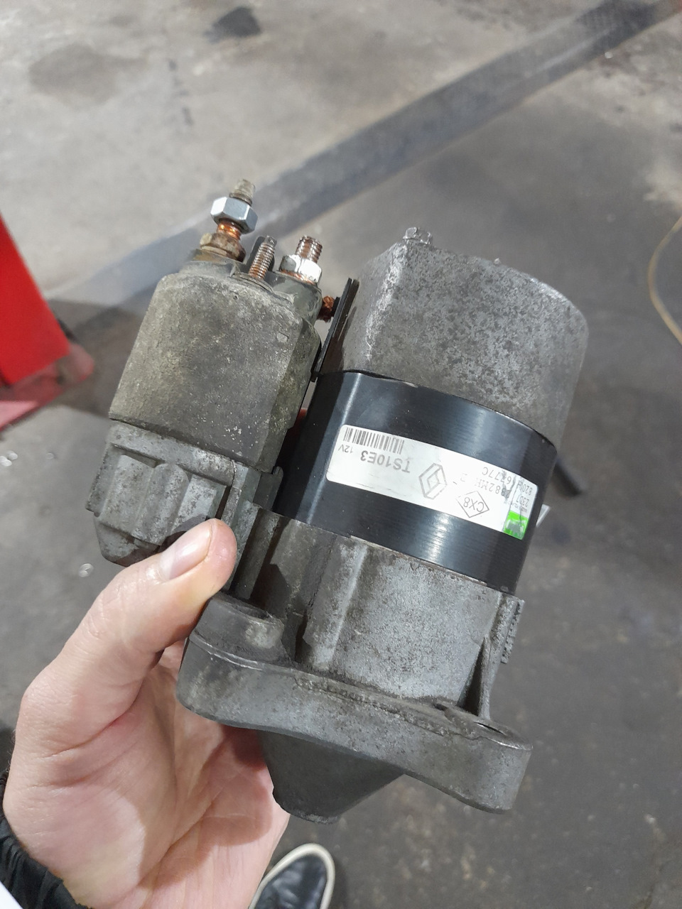 15)"Ремонт электростартера Valeo TS10E3" — Renault Megane II, 1,6 л ...