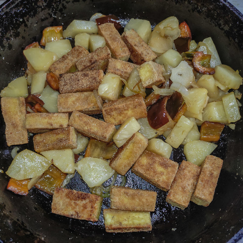 Ешь ананасы, сыр соевый жуй! Тофу в панировке с ананасами в кисло-сладком  соусе — Сообщество «Вкусно жрать» на DRIVE2