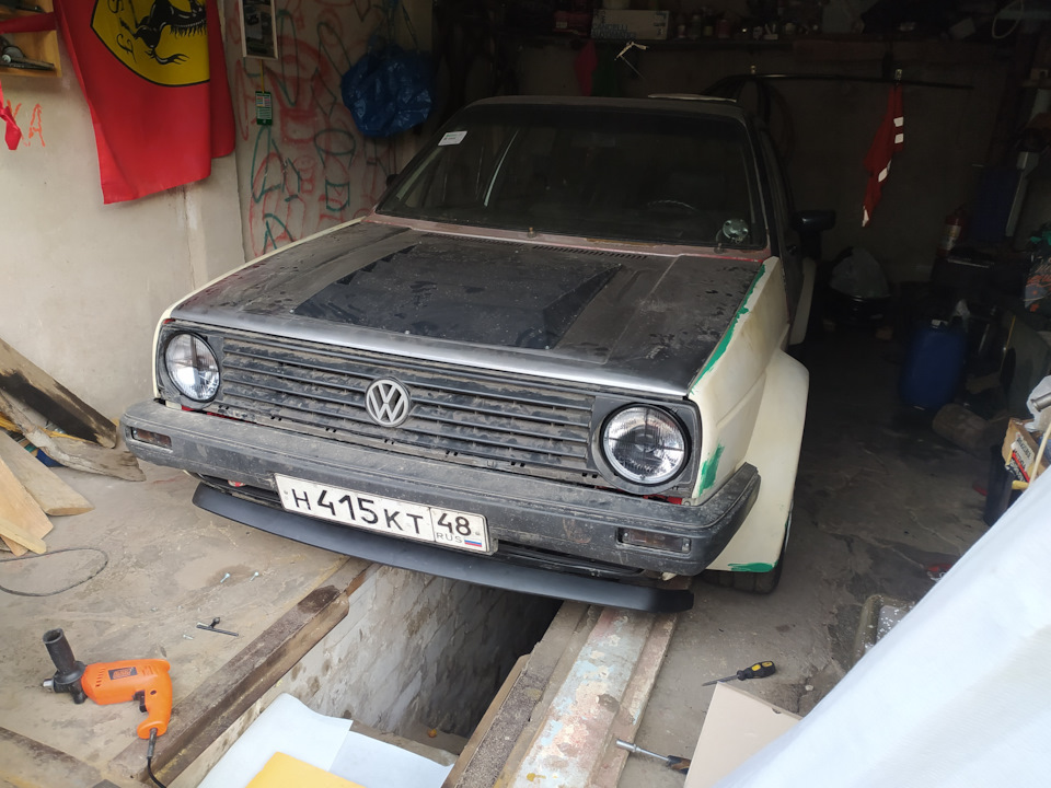 Фары, форсунки — Volkswagen Golf Mk2, 1,3 л, 1984 года | аксессуары ...