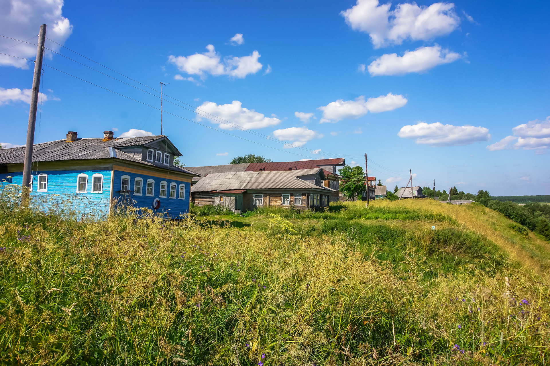 Поселок Орлецы Архангельской области