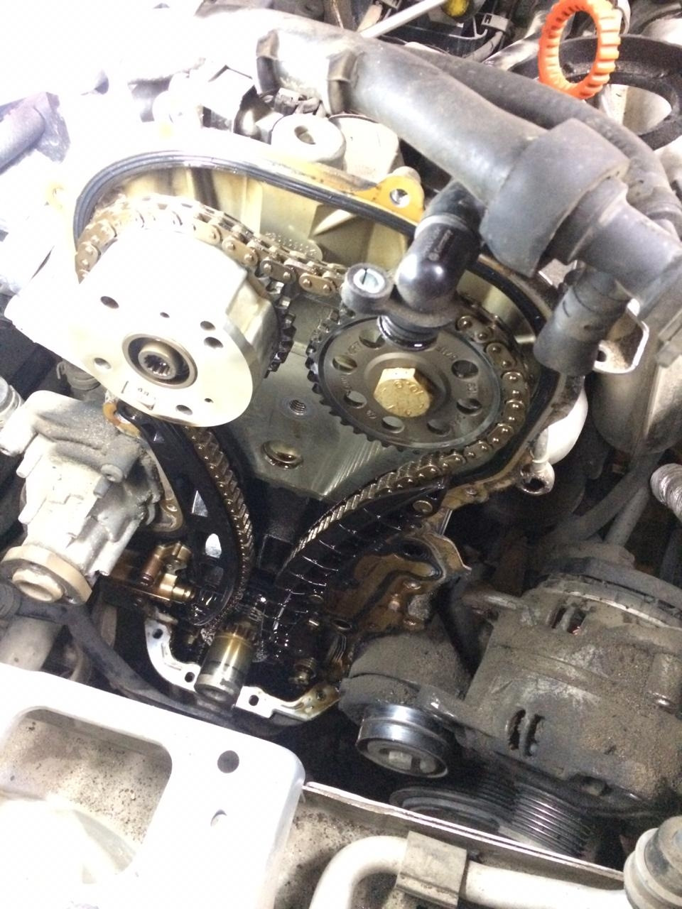 Замена цепи 1.4 tsi caxa — Volkswagen Passat Variant (B7), 1,4 л, 2011 ...