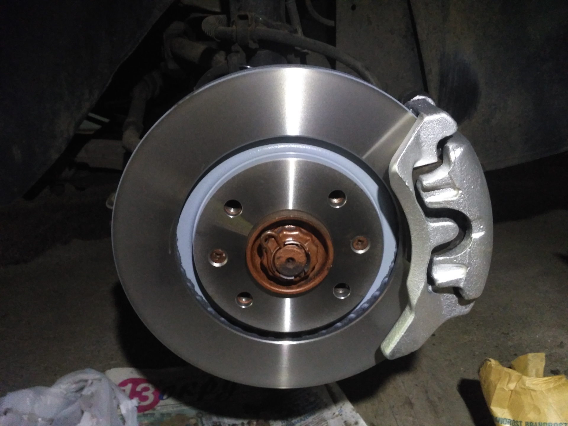 драйв 2 замена тормозных дисков