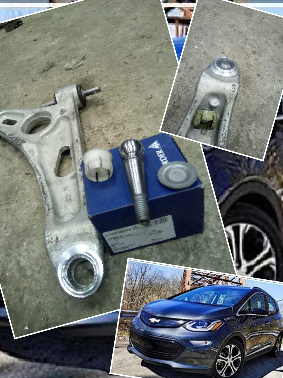 Шевролет Болт 2016 реставрация шаровых опор рычагов — DRIVE2