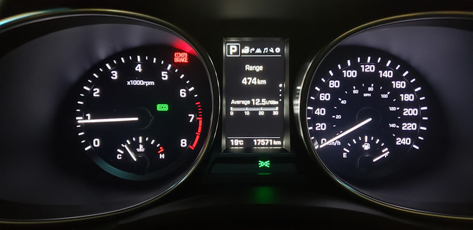 Расход топлива л/100км — Hyundai Santa Fe (3G), 2 л, 2018 года ...