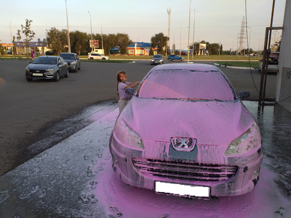 Photo from the logbook Peugeot 407