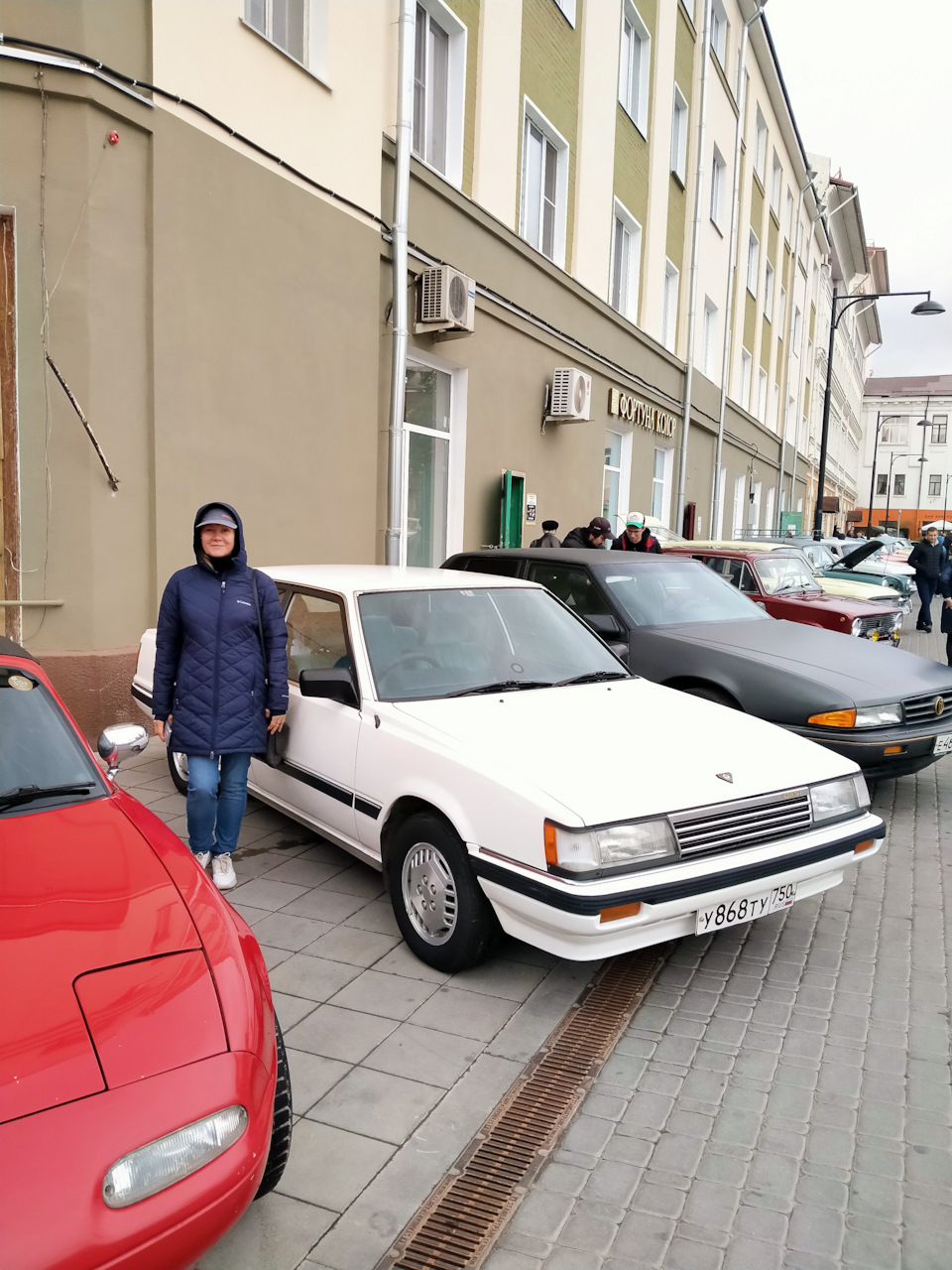 День города и выставка ретро авто — Toyota Camry (V10), 1,8 л, 1985 года |  просто так | DRIVE2