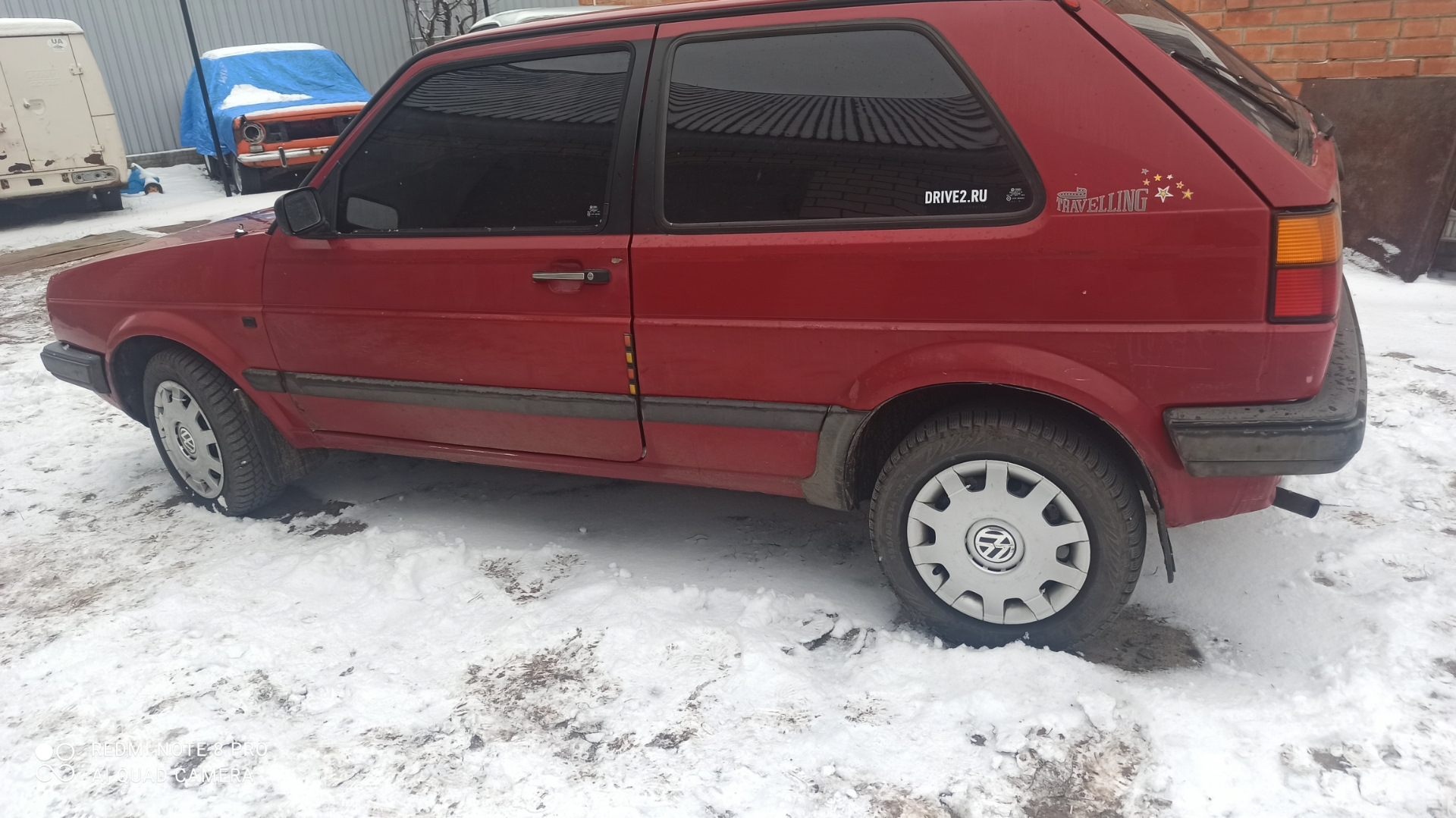 Оригинальные колпаки р14 — Volkswagen Golf Mk2, 1,3 л, 1990 года ...