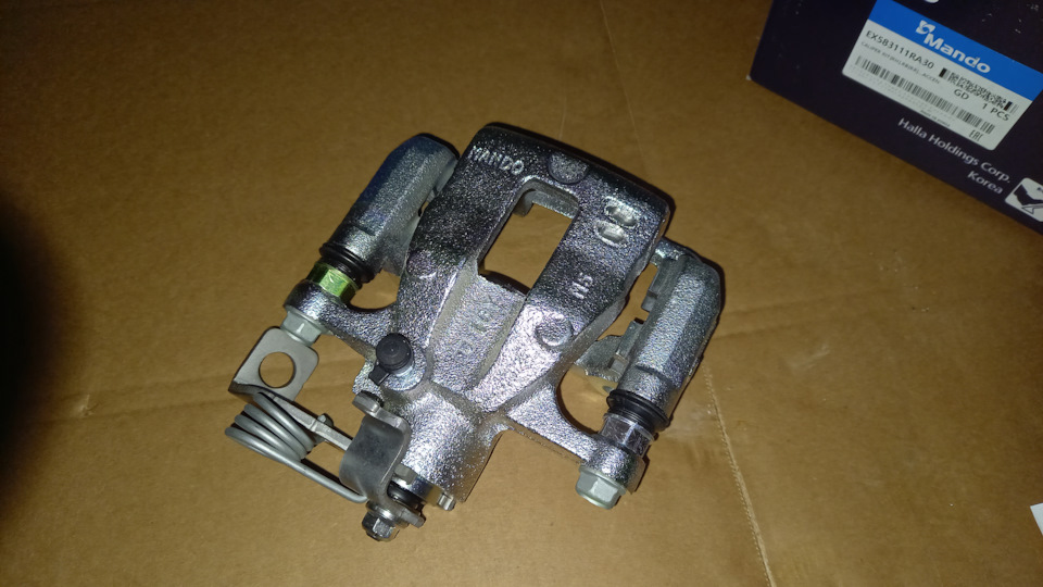 EX583111RA30 Тормозной суппорт MANDO | Запчасти на DRIVE2