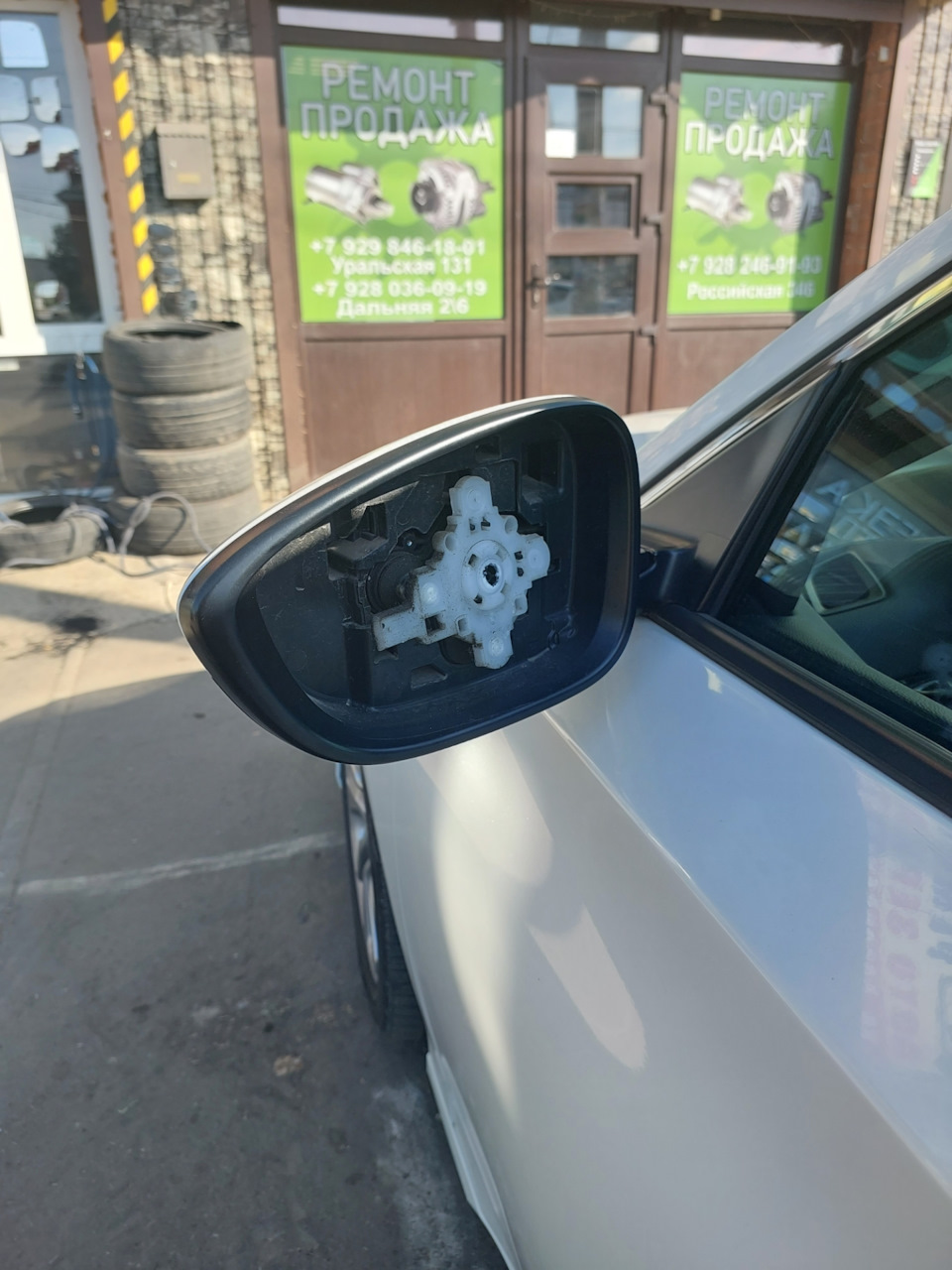 Зеркало нормально человека — Honda Accord (10G), 1,5 л, 2019 года ...