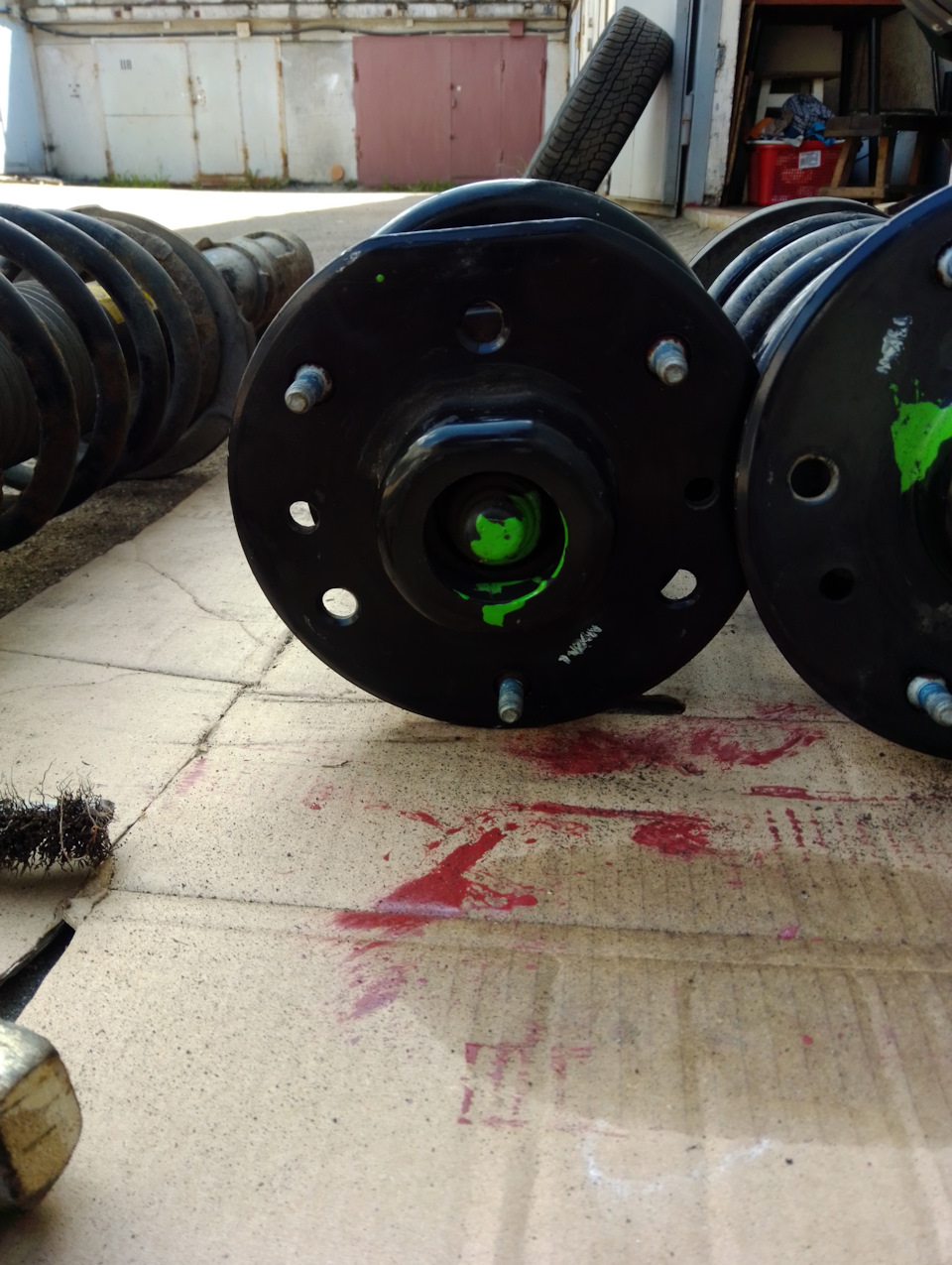 рестайловая опора — Opel Antara