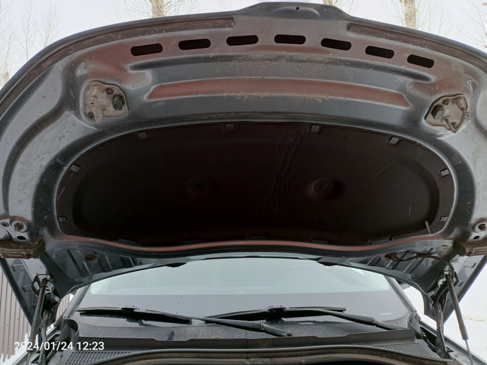 Шумоизоляция капота — Skoda Kodiaq (1G), 1,4 л, 2021 года | аксессуары ...