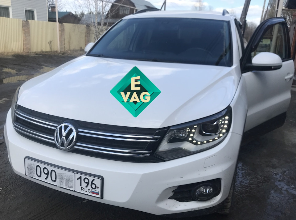 🚀 Чип-тюнинг VOLKSWAGEN TIGUAN 2.0 TDI (CLJA) 140 лс (320 Нм). Легкий ...