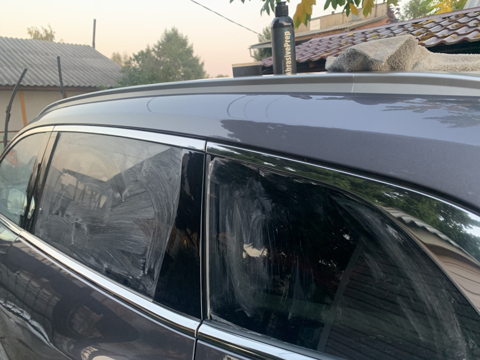 Нанесение антидождя Shine Systems Glass Coat — Exeed TXL, 2 л, 2023 ...