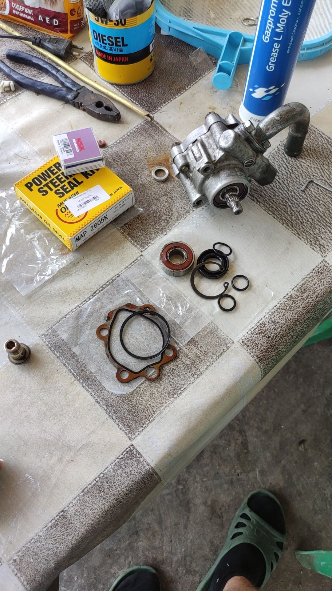 Ремонт гура и заменитель — Mazda Millenia, 2 л, 2000 года | плановое ТО ...