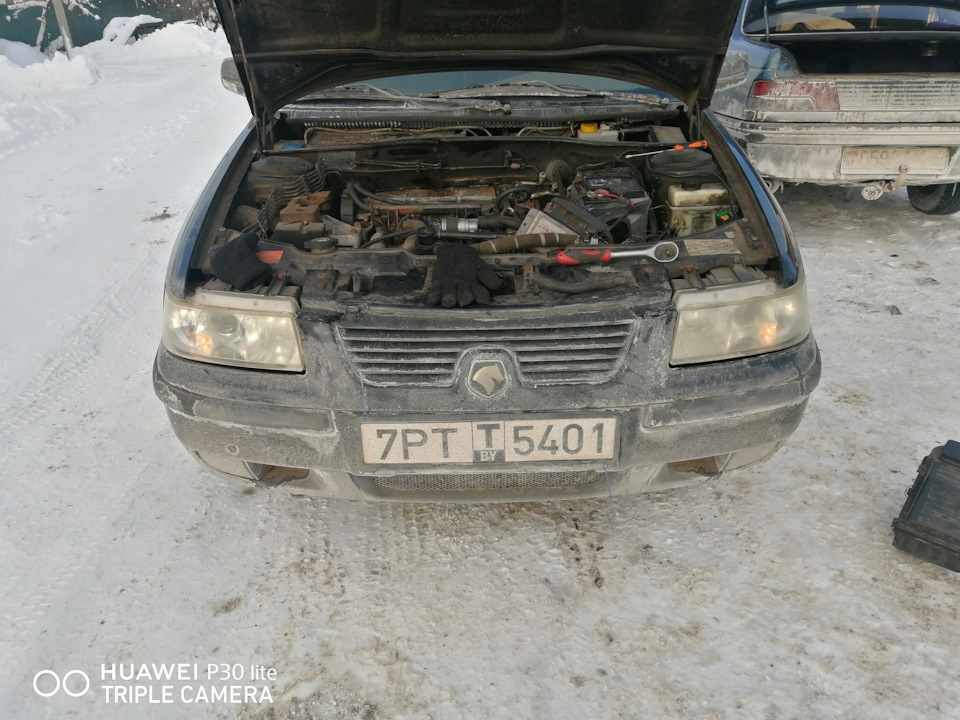 Замена габаритных ламп за 10 минут. — Iran Khodro Samand, 1,9 л, 2007 ...