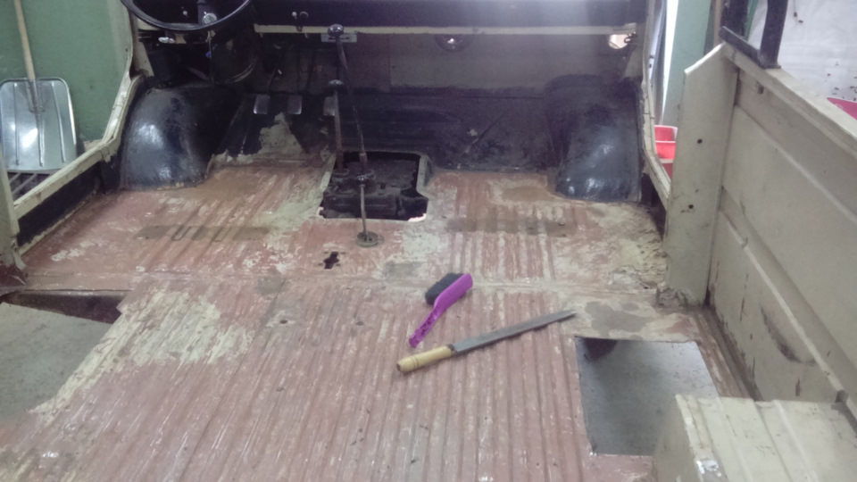 Устранение "рыжиков". — ЛуАЗ 969, 1,2 л, 1993 года | кузовной ремонт ...