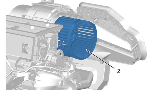 вентилятор печки пежо 308