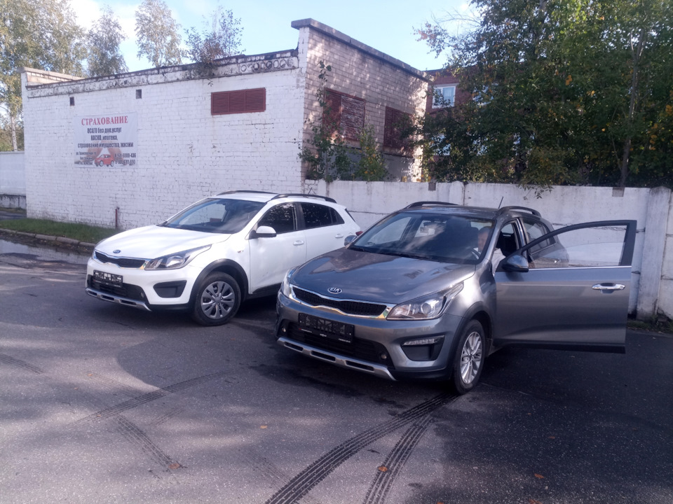 Первый съезд любителей X Line Северодвинск — KIA Rio X-Line, 1,4 л ...