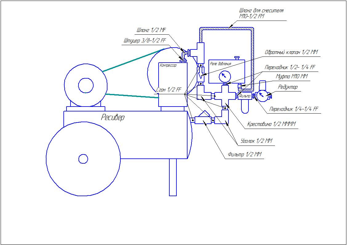 Компрессор воздуха схема. Схема подключения воздушного компрессора ЗИЛ-130. Система смазки компрессора ЗИЛ 130 схема. Схема смазки компрессора ЗИЛ 130. Компрессор ЗИЛ 130 схема подключения.